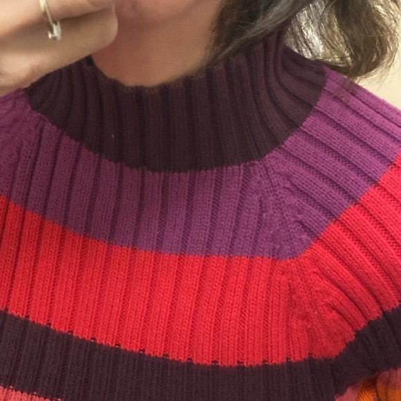 NY&CO multicolor stripes cotton sweater - Picture 5 of 9